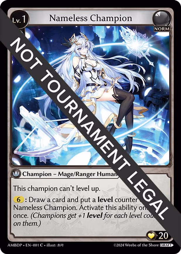 Nameless Champion (Mage/Ranger) - Common (001)