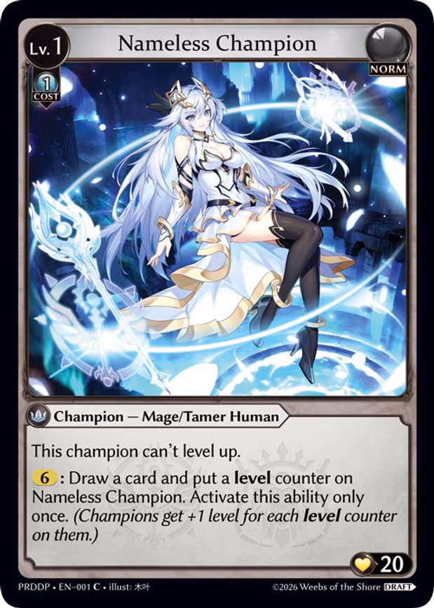 Nameless Champion (Mage/Tamer) - Common (001)