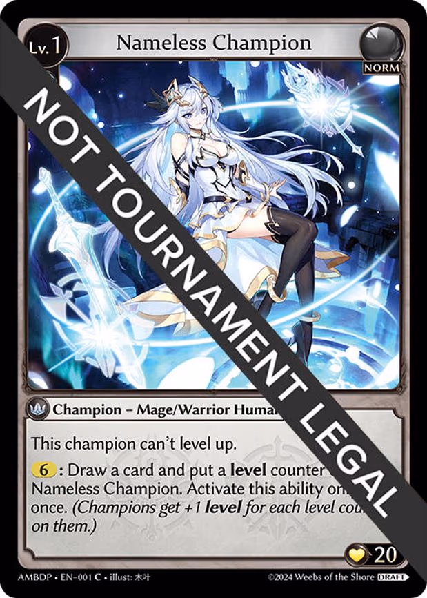 Nameless Champion (Mage/Warrior) - Common (001)