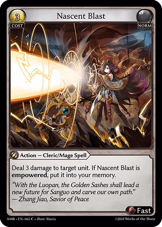 Nascent Blast - Common (065)