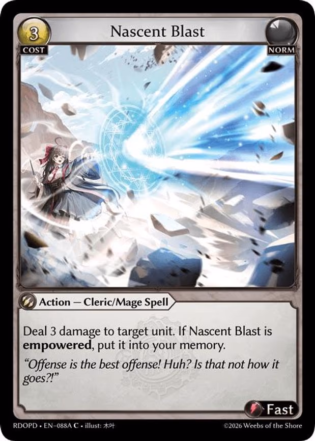 Nascent Blast - Common (088A)