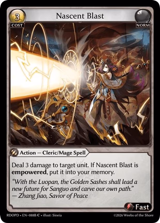 Nascent Blast - Common (088B)