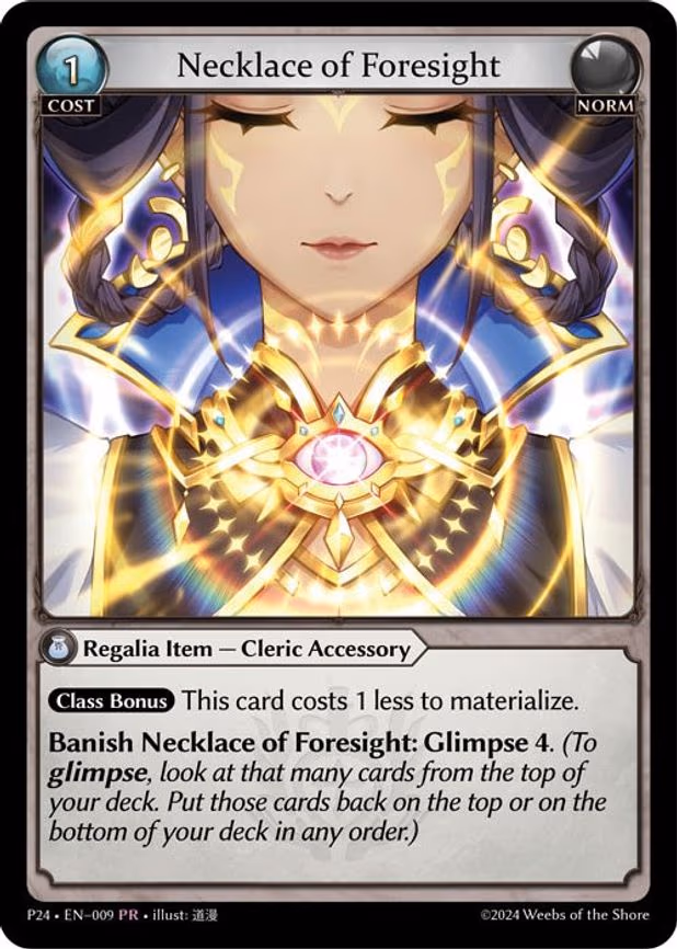 Necklace of Foresight - Promo (009)