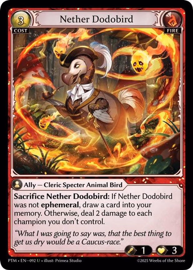Nether Dodobird - Uncommon (092)