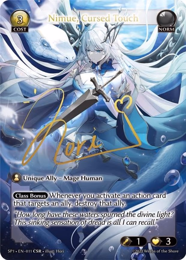 Nimue, Cursed Touch