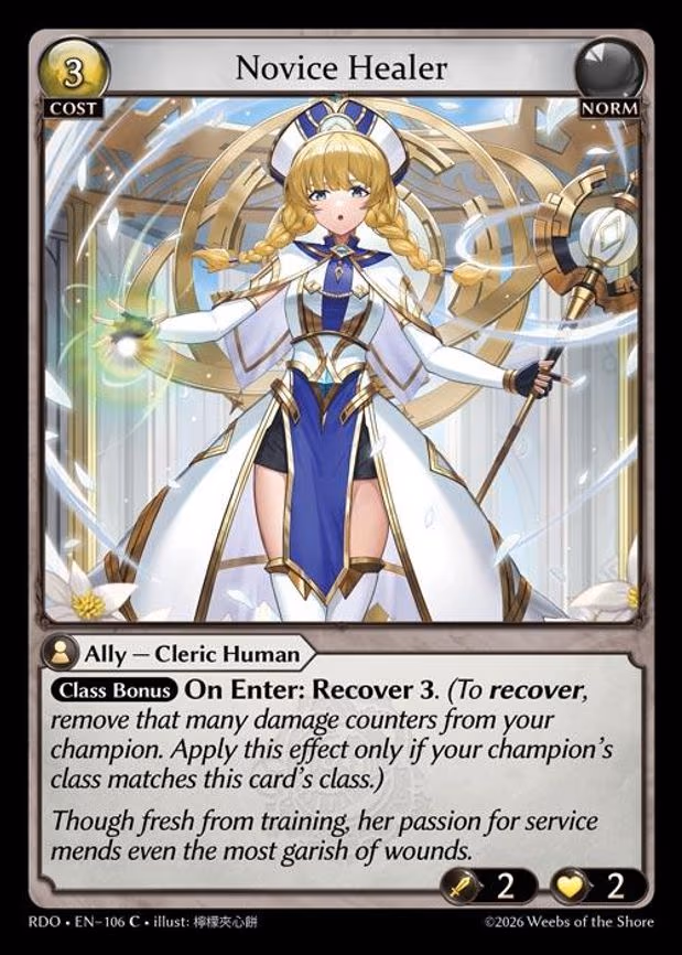 Novice Healer - Common (106)