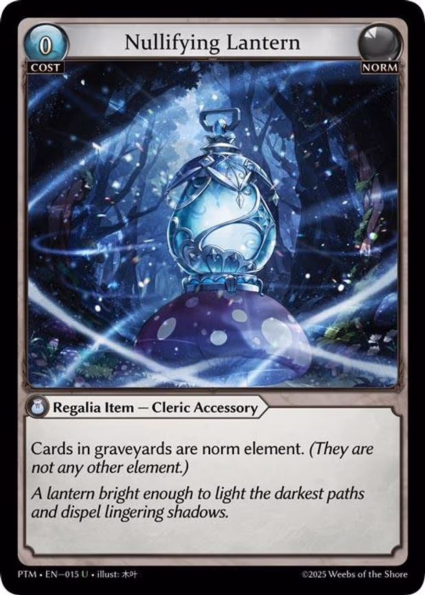 Nullifying Lantern