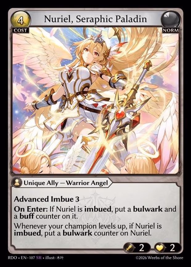 Nuriel, Seraphic Paladin