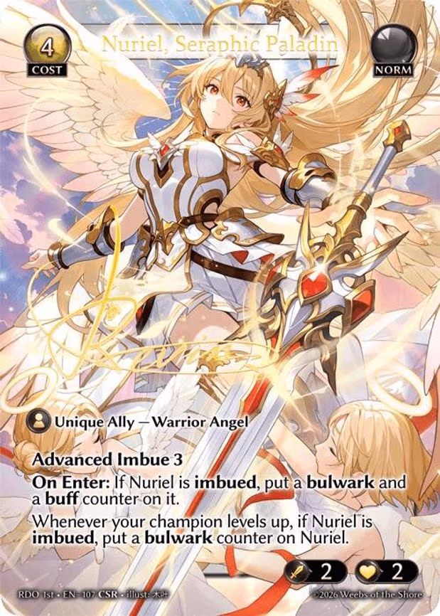 Nuriel, Seraphic Paladin