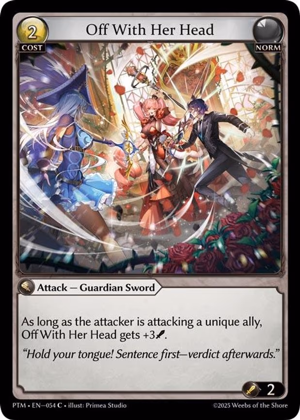 Off With Her Head - Common (054)