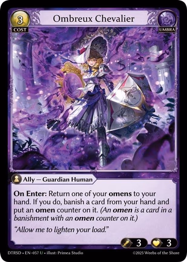 Ombreux Chevalier - Uncommon (57)