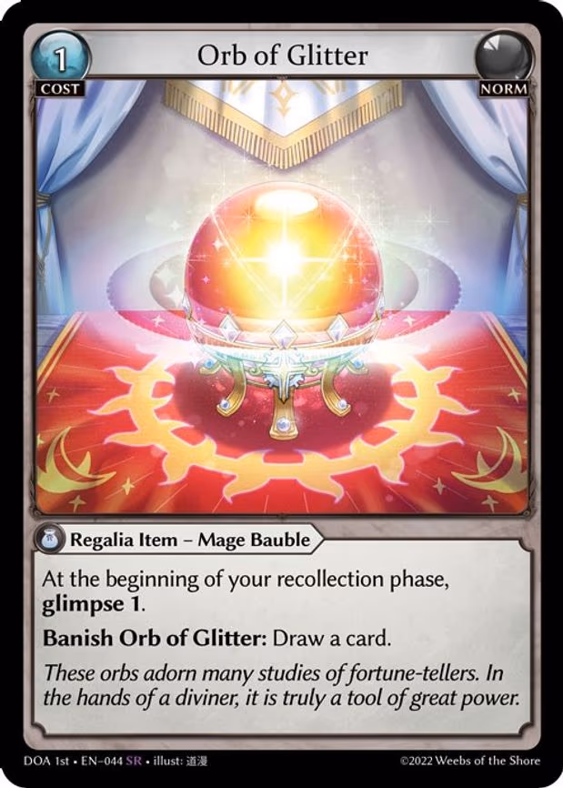 Orb of Glitter - Super Rare (044)