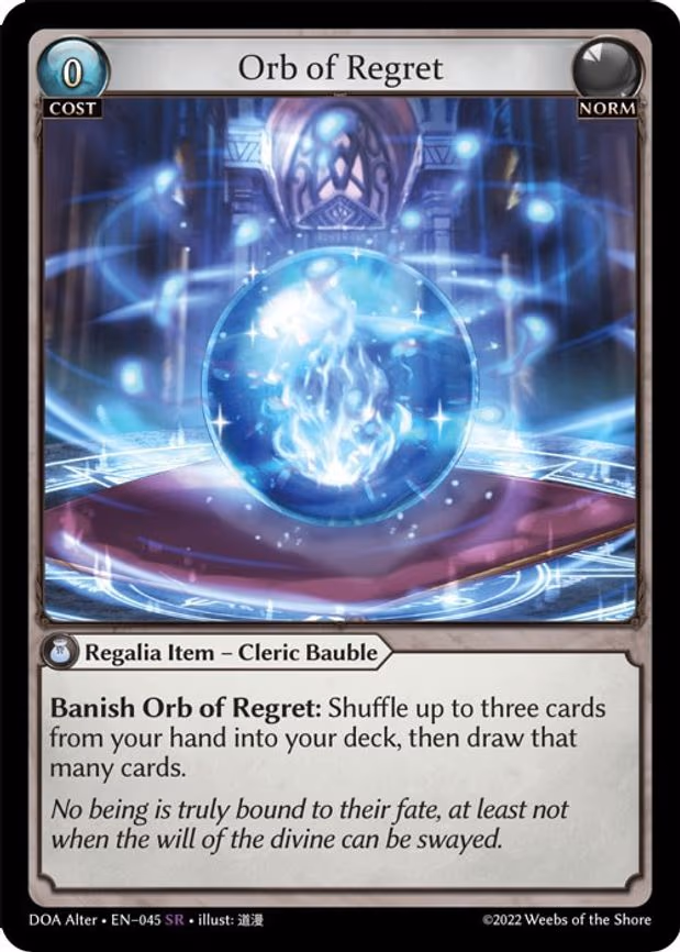 Orb of Regret