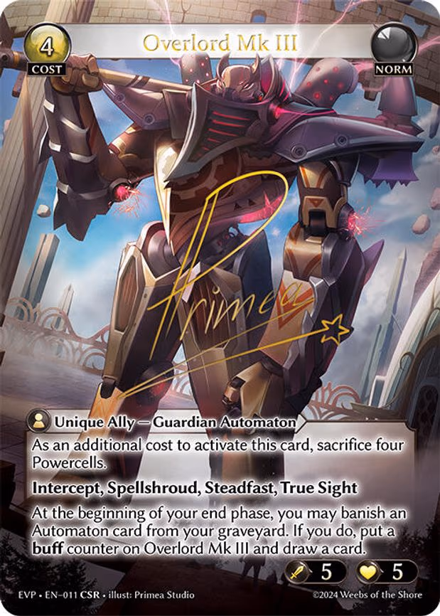 Overlord Mk III