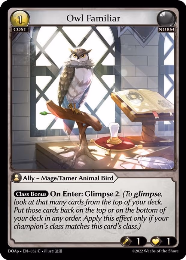 Owl Familiar - Common (052)