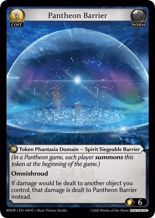 Pantheon Barrier - Common (049)