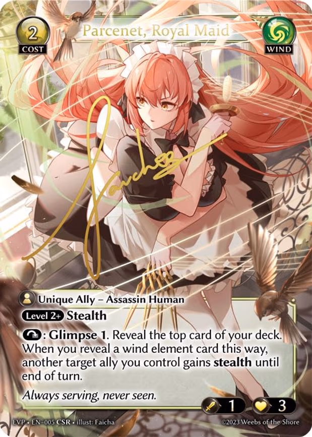 Parcenet, Royal Maid - Collector Super Rare (005)