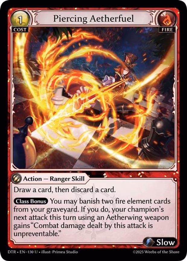 Piercing Aetherfuel - Uncommon (130)