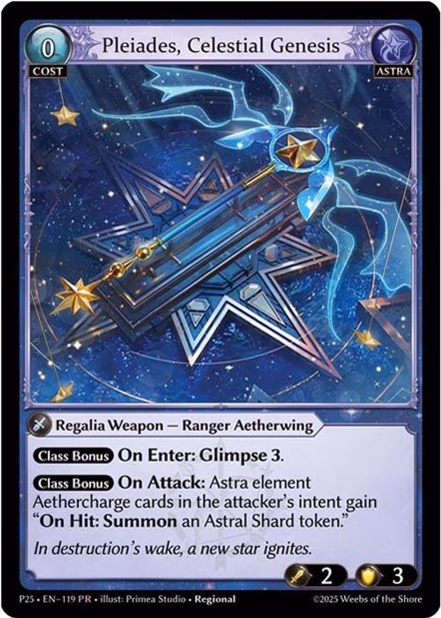 Pleiades, Celestial Genesis