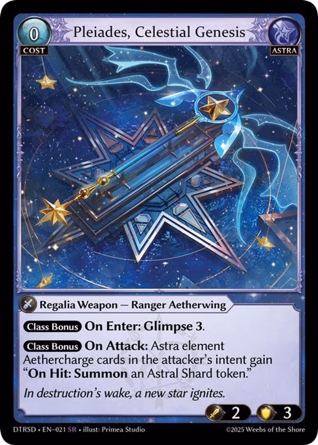 Pleiades, Celestial Genesis