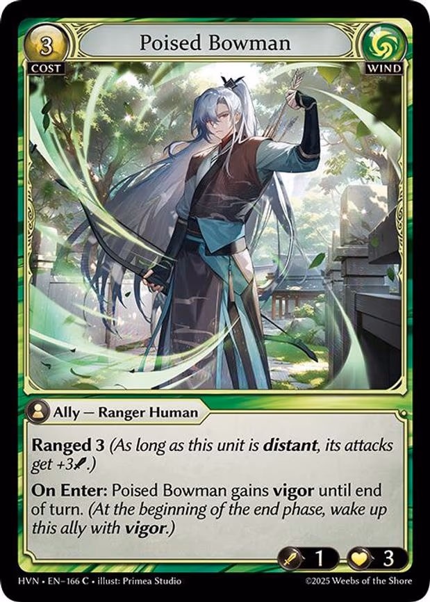 Poised Bowman - Common (166)