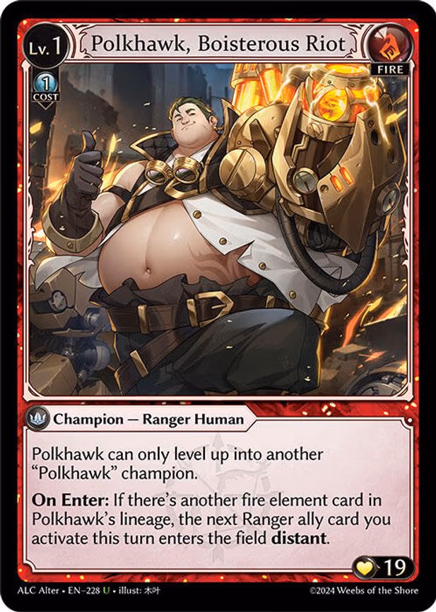 Polkhawk, Boisterous Riot