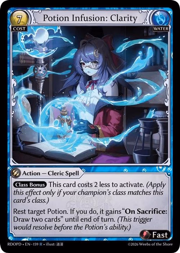 Potion Infusion: Clarity - Rare (159)