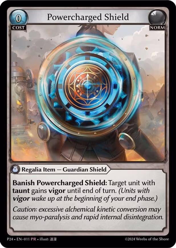 Powercharged Shield - Promo (011)