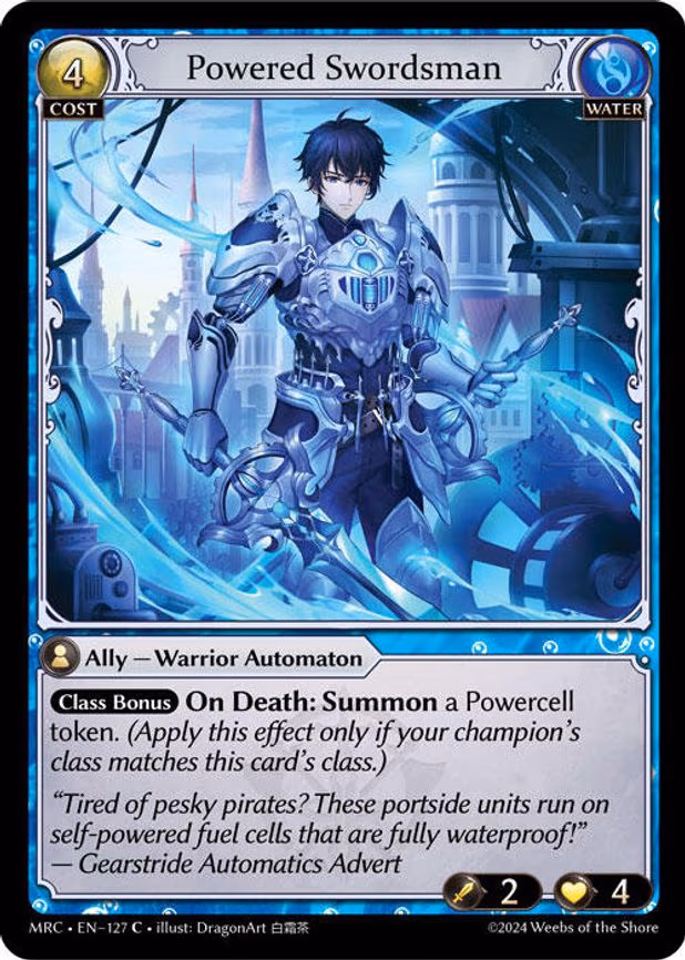 Powered Swordsman - Common (127)