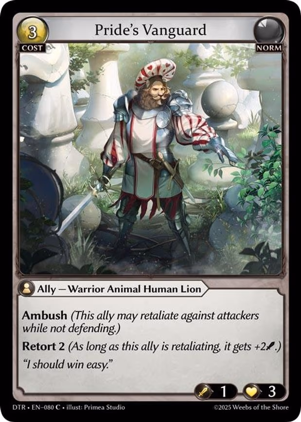 Pride's Vanguard - Common (080)