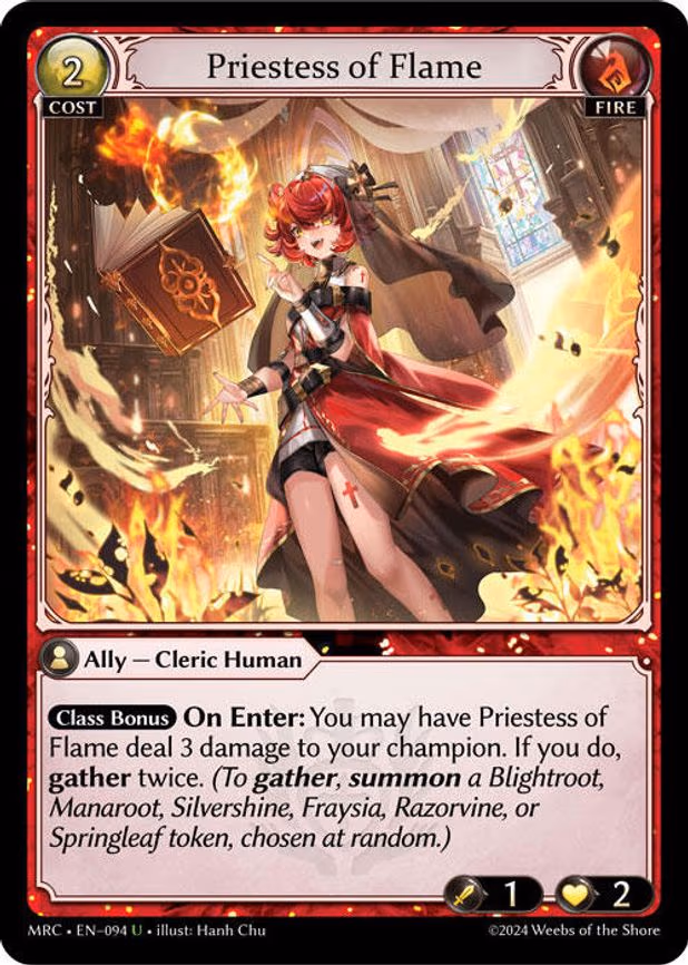 Priestess of Flame - Uncommon (094)
