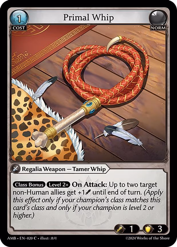 Primal Whip - Common (020)