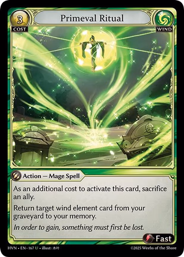 Primeval Ritual - Uncommon (167)