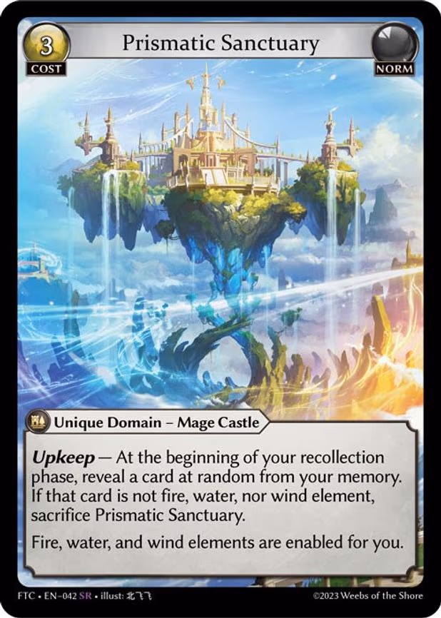 Prismatic Sanctuary - Super Rare (042)