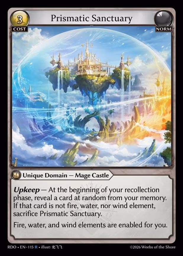 Prismatic Sanctuary - Rare (115)