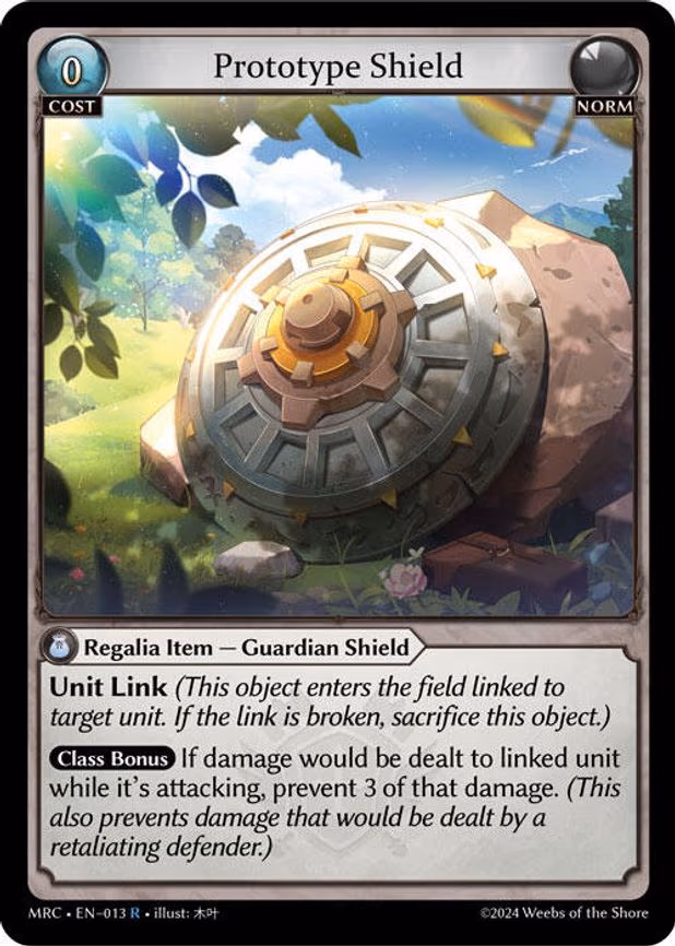 Prototype Shield - Rare (013)