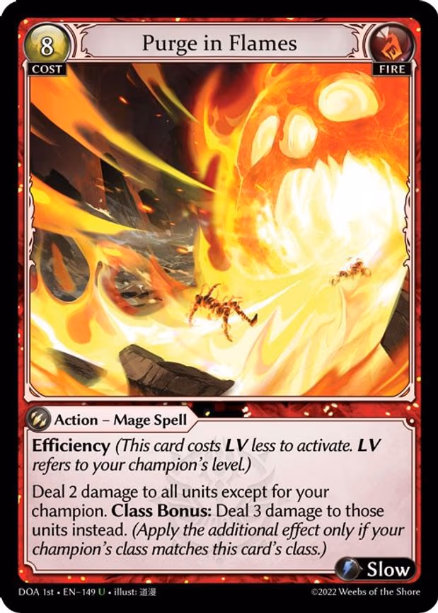 Purge in Flames - Uncommon (149)