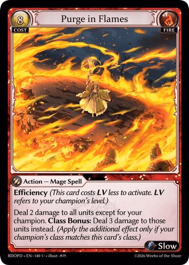 Purge in Flames - Uncommon (140)