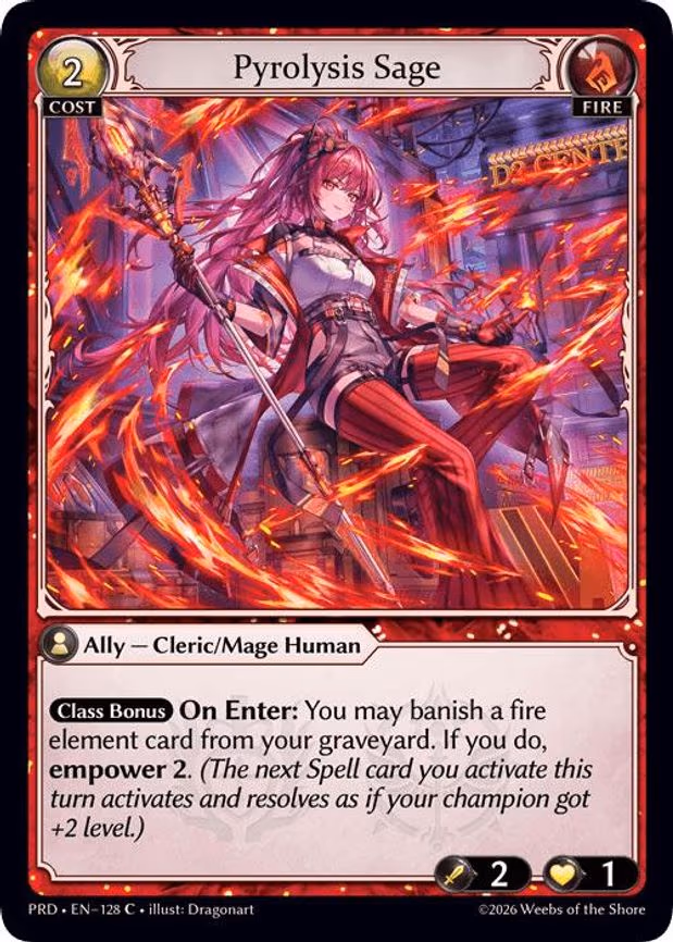 Pyrolysis Sage - Common (128)