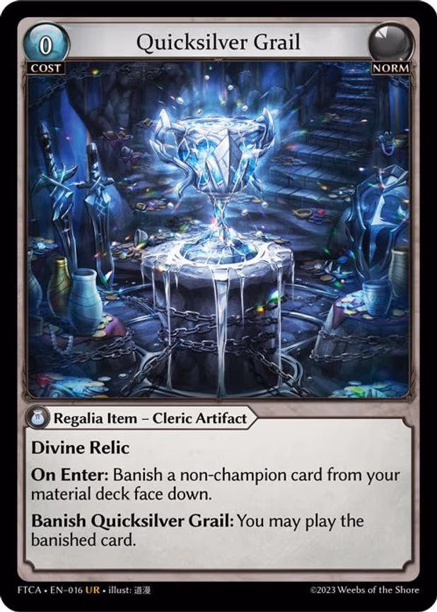 Quicksilver Grail - Ultra Rare (016)