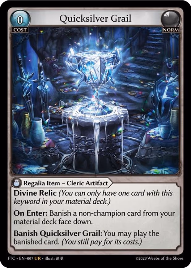 Quicksilver Grail - Ultra Rare (007)