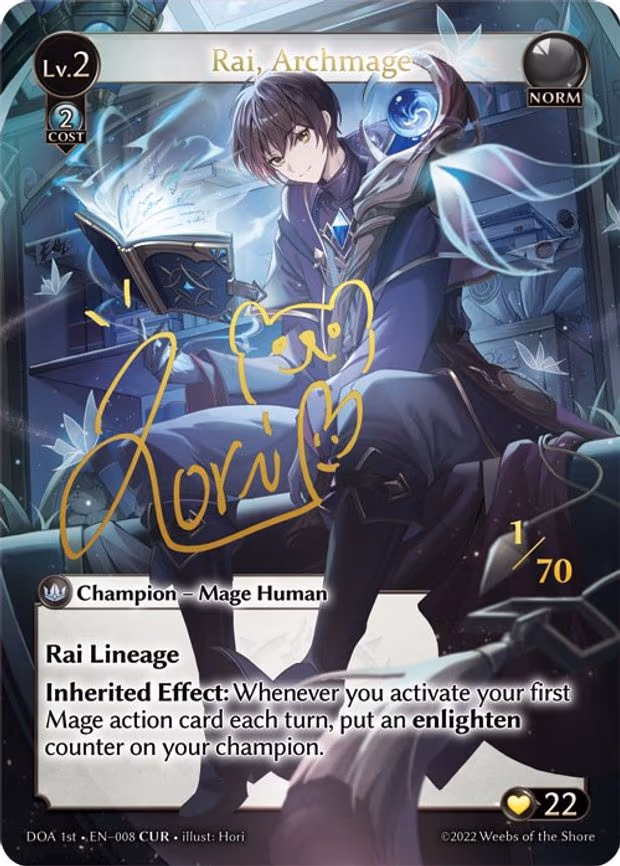Rai, Archmage - Collector Ultra Rare (008)