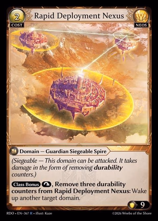 Rapid Deployment Nexus - Rare (367)