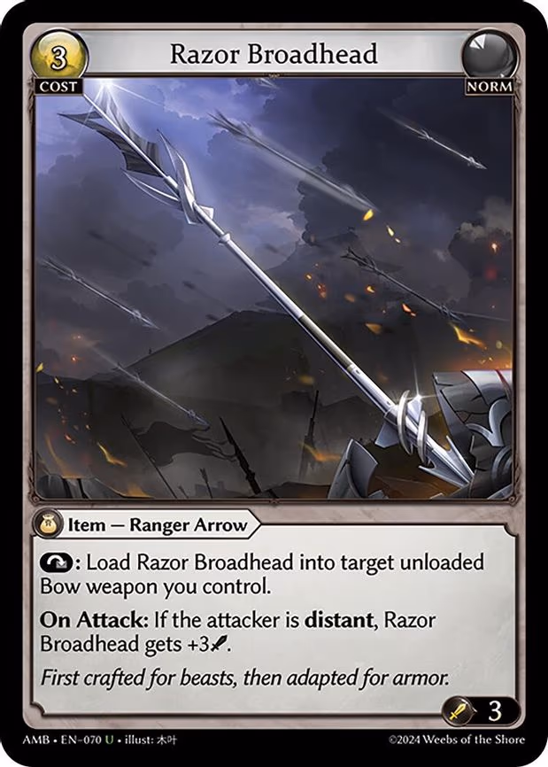 Razor Broadhead - Uncommon (070)