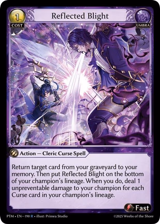 Reflected Blight - Rare (190)