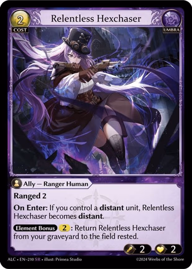 Relentless Hexchaser - Super Rare (210)