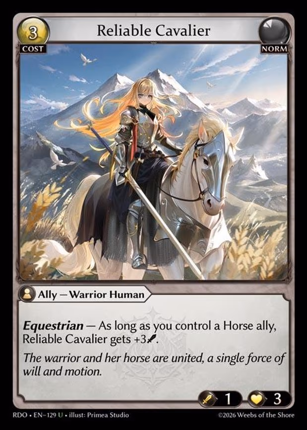 Reliable Cavalier - Uncommon (129)