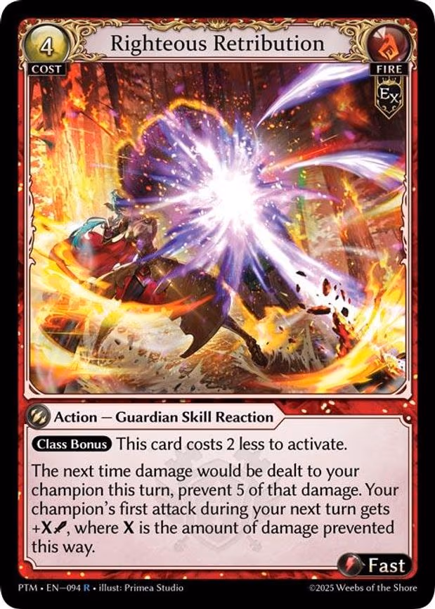 Righteous Retribution - Rare (094)