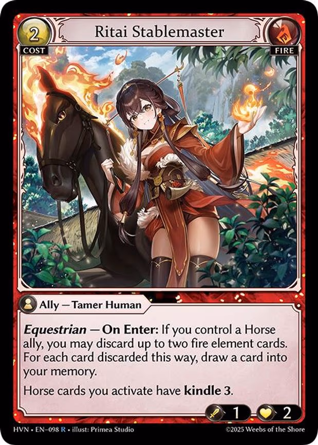 Ritai Stablemaster - Rare (098)