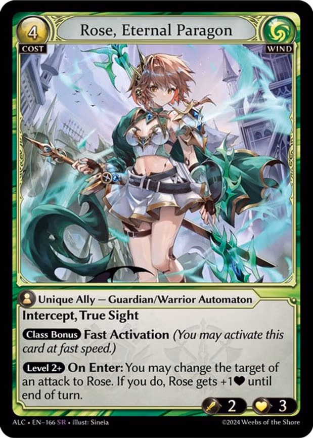Rose, Eternal Paragon - Super Rare (166)